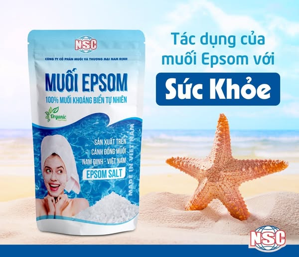 Muối Epsom Gói 200g