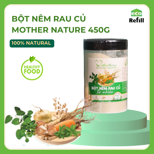  Bột nêm rau củ quả tự nhiên Mother Nature 450g