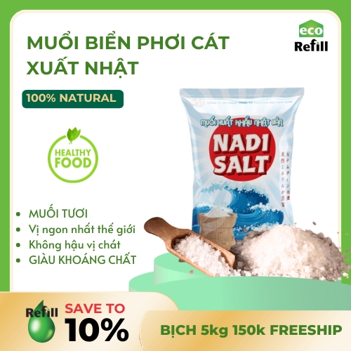 Muối biển phơi cát cổ truyền xuất Nhật 