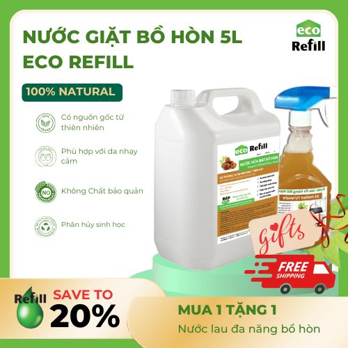 Nước giặt Bồ Hòn Eco Refill 5L