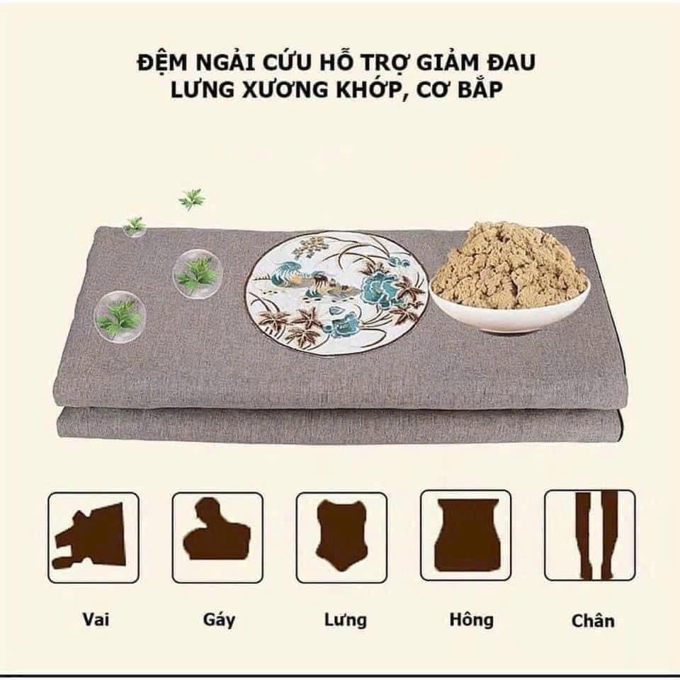 Thảm ngải cứu nội địa Trung chính hãng 150x60cm
