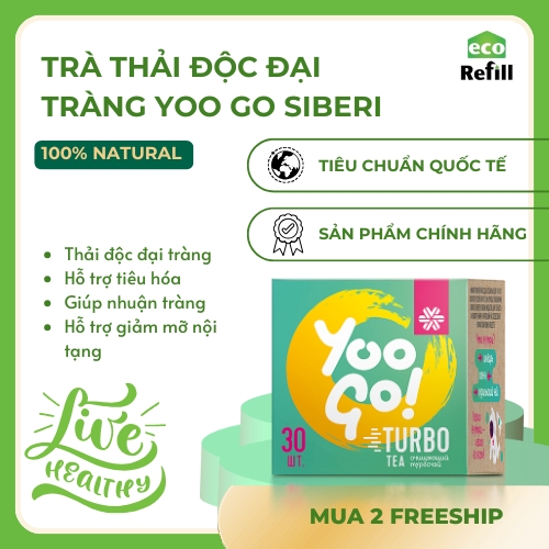 Trà thải độc đại tràng Yoogo Siberi