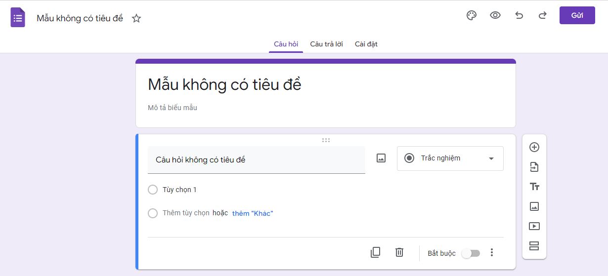 Cách tạo Google Form (Google Biểu Mẫu) Đẹp và Chuyên Nghiệp