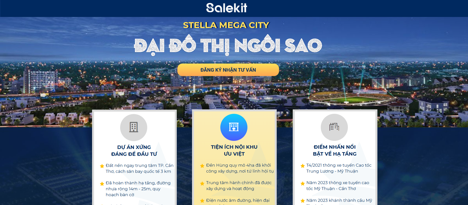 Mẫu landing page bất động sản 03