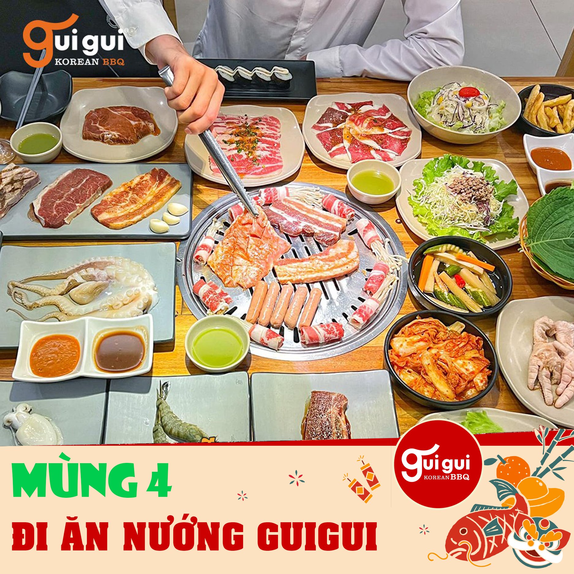 Guigui - Khám phá Vị Ngọt Cay của Lẩu Nướng Hàn Quốc tại Hà Nội