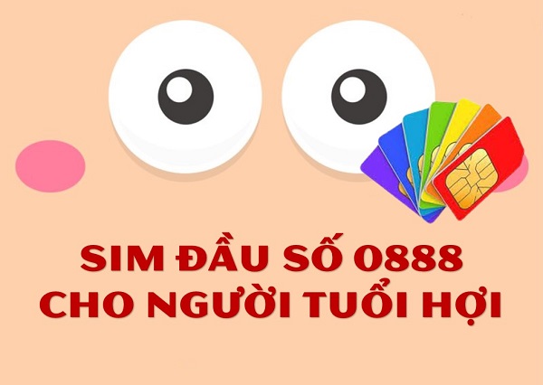 Sim số đẹp đầu 0888 Lộc Phát cho người Tuổi Hợi