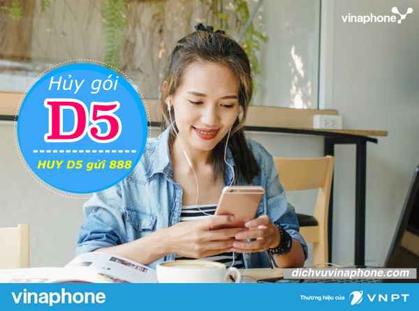 Cách hủy gói D5 mạng Vinaphone đơn giản khi hết nhu cầu sử dụng