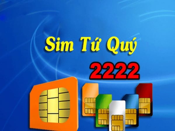 Ý nghĩa và thông tin của dòng sim tứ quý siêu hot 2222  