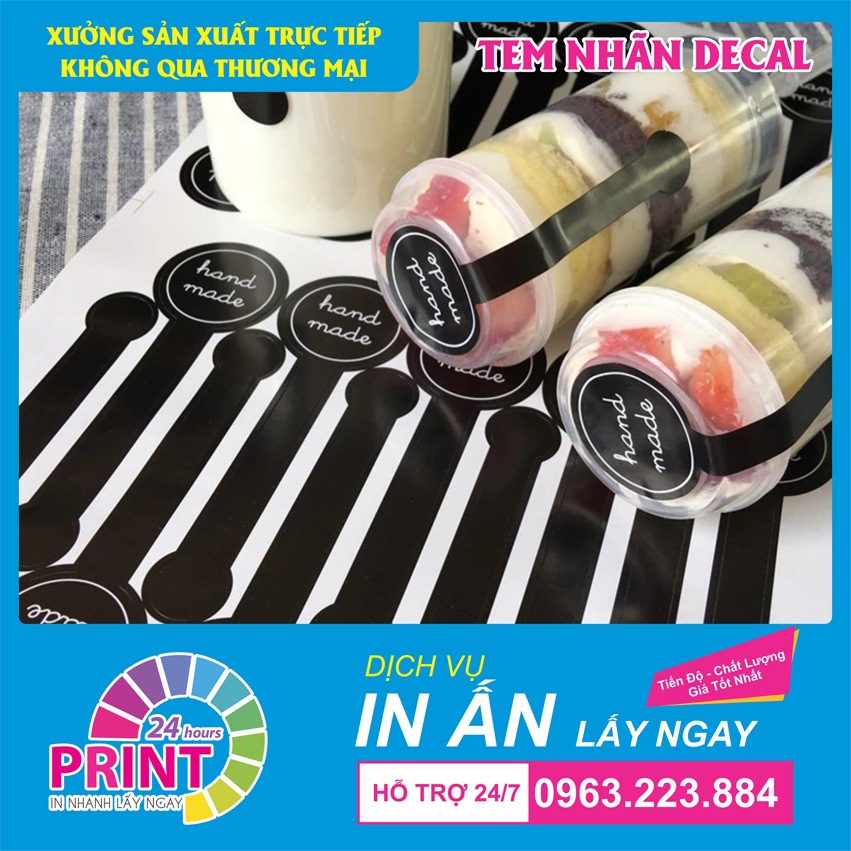 In tem vở - nhãn decal giá rẻ ở đâu?