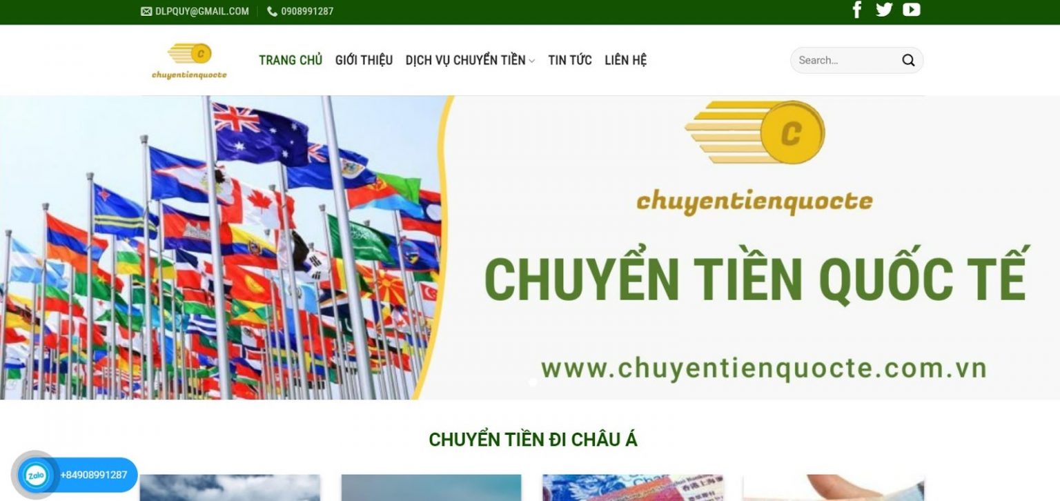 Chuyển tiền từ Việt Nam sang Thái Lan
