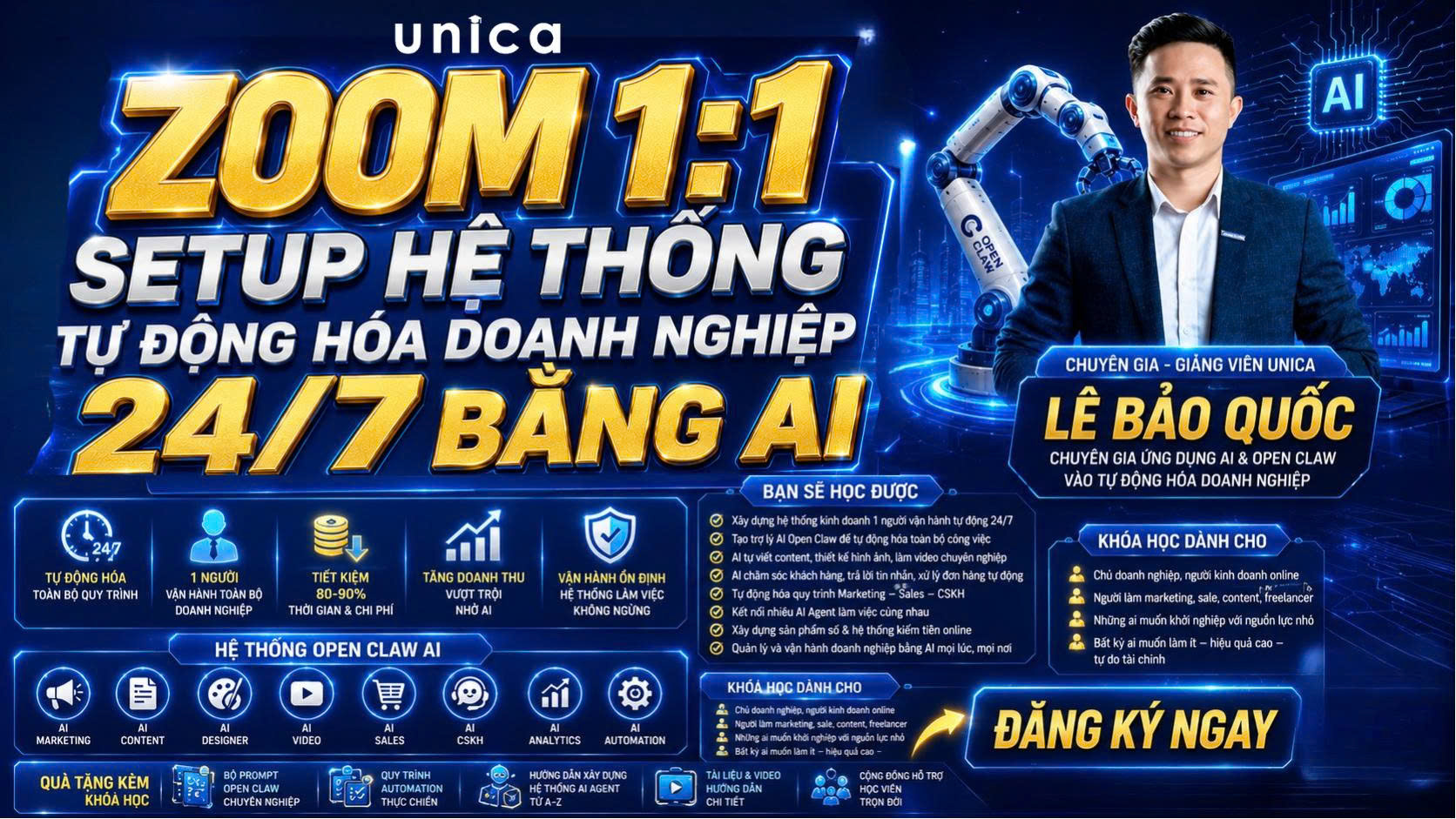 OPEN CLAW DOANH NGHIỆP LÊ BẢO QUỐC