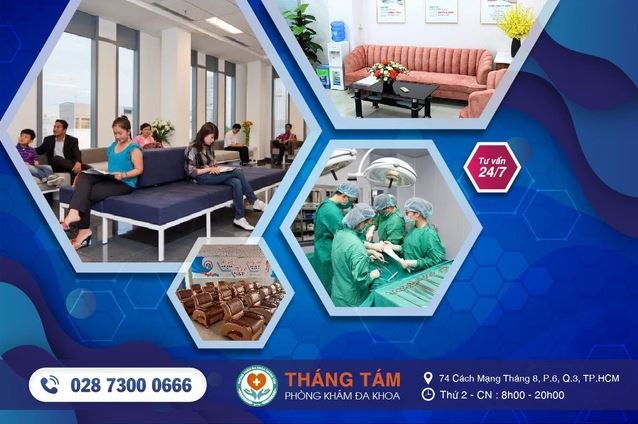 Phòng khám đa khoa Tháng Tám số 74 Đ. Cách Mạng Tháng 8, Quận 3