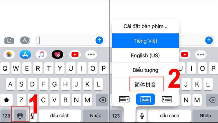 Cách cài bàn phím tiếng Trung trên điện thoại, máy tính