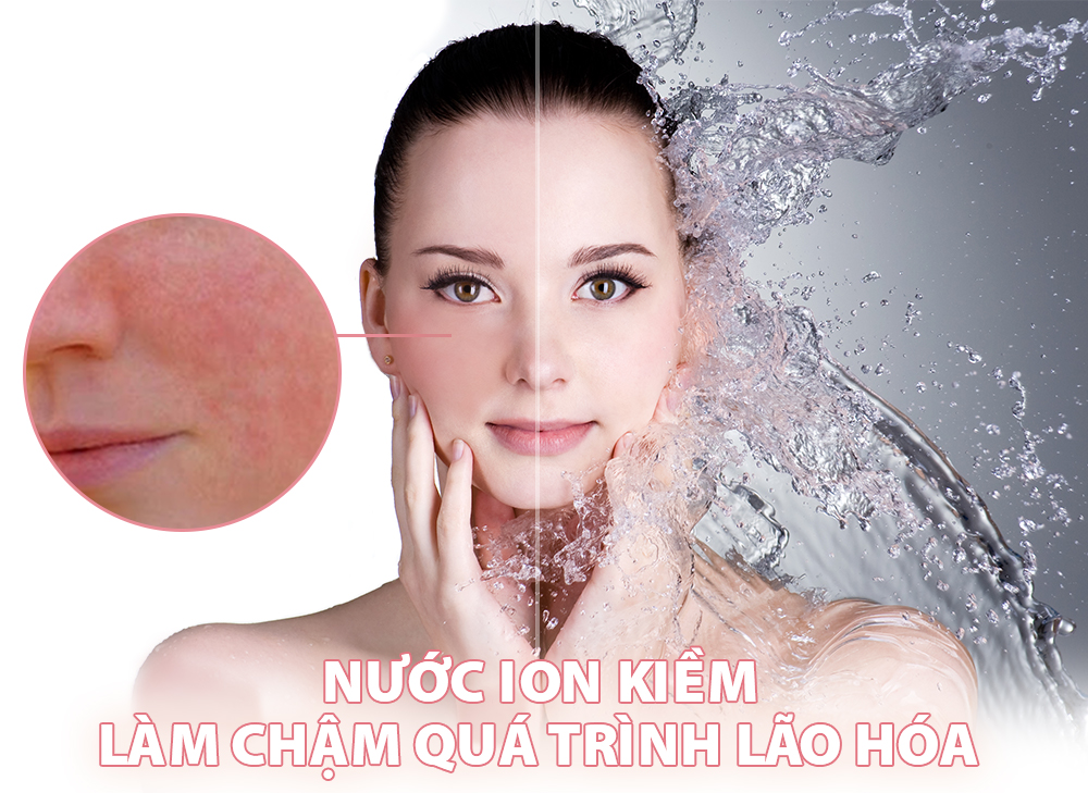Uống Nước Ion Kiềm pH 8.5 – 9.5 Để Làm Đẹp Từ Bên Trong