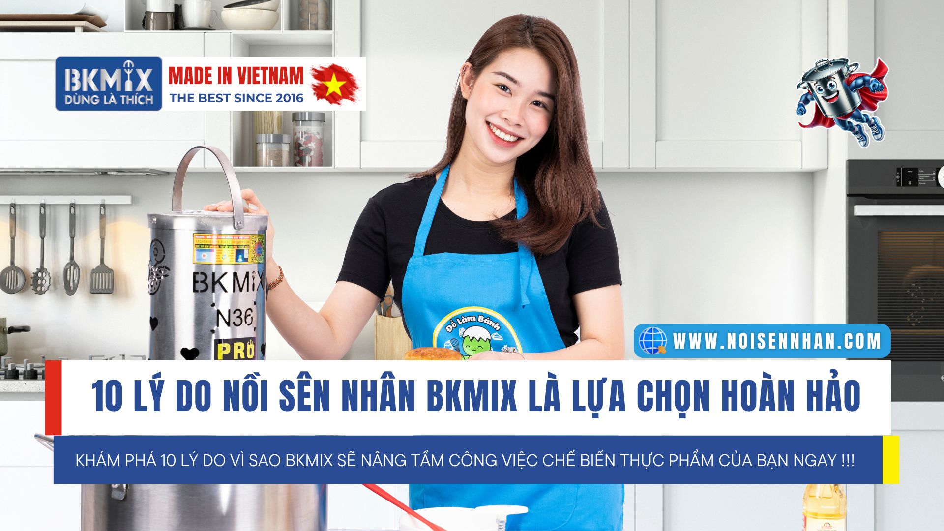 Khám Phá 10 Lý Do Nồi Sên Nhân BKMIX Là Lựa Chọn Hoàn Hảo Cho Bạn