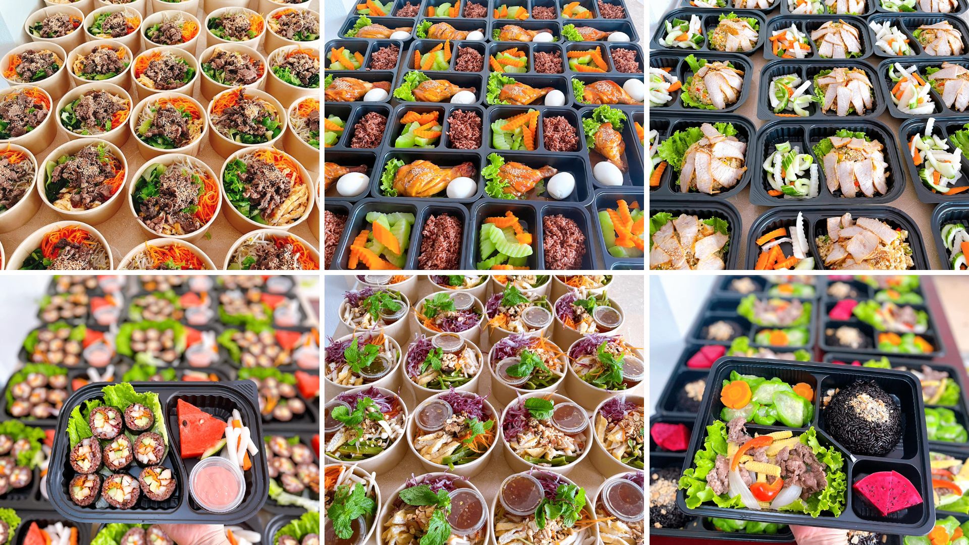 Mình yêu những sắc màu và mình bán cơm healthy
