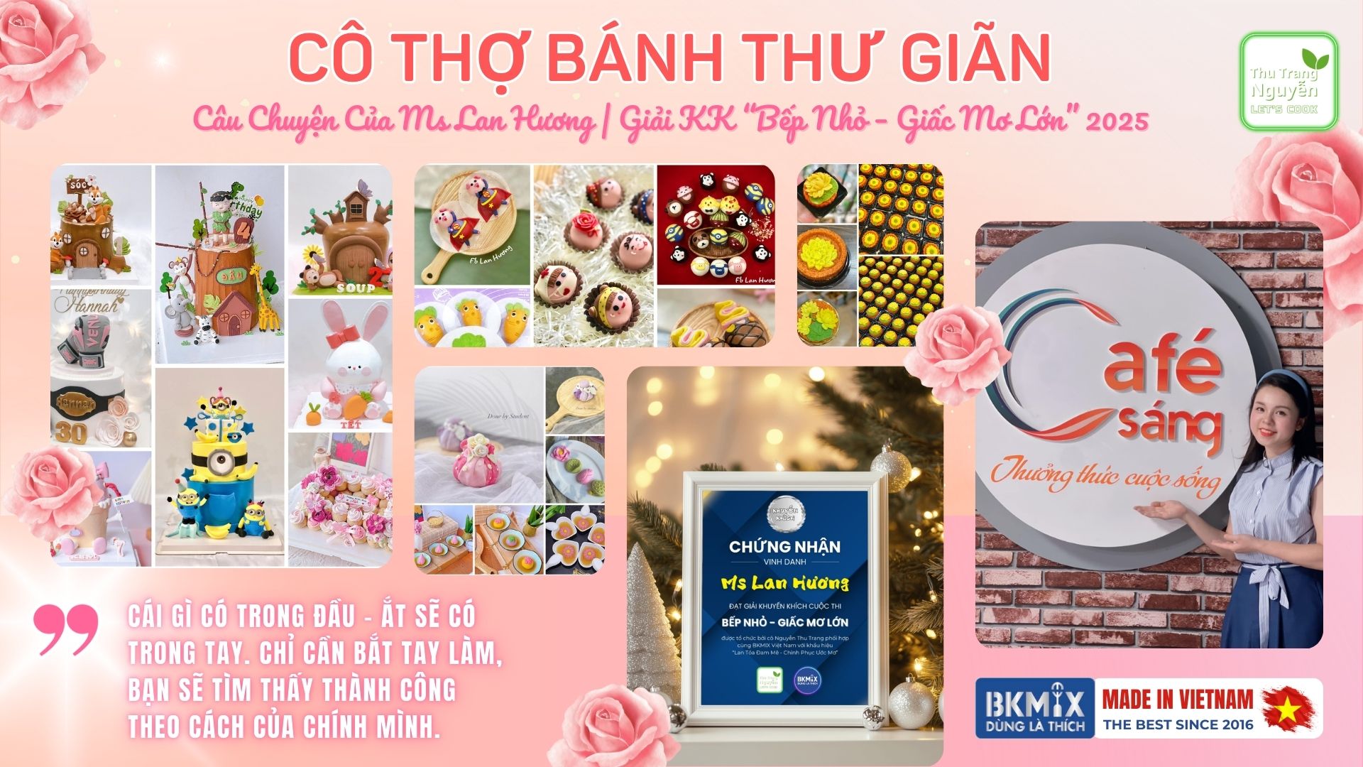 Cô Thợ Bánh Thư Giãn – Hành Trình Của Ms. Lan Hương Cô Thợ Bánh Thư Giãn – Hành Trình Của Ms. Lan Hương