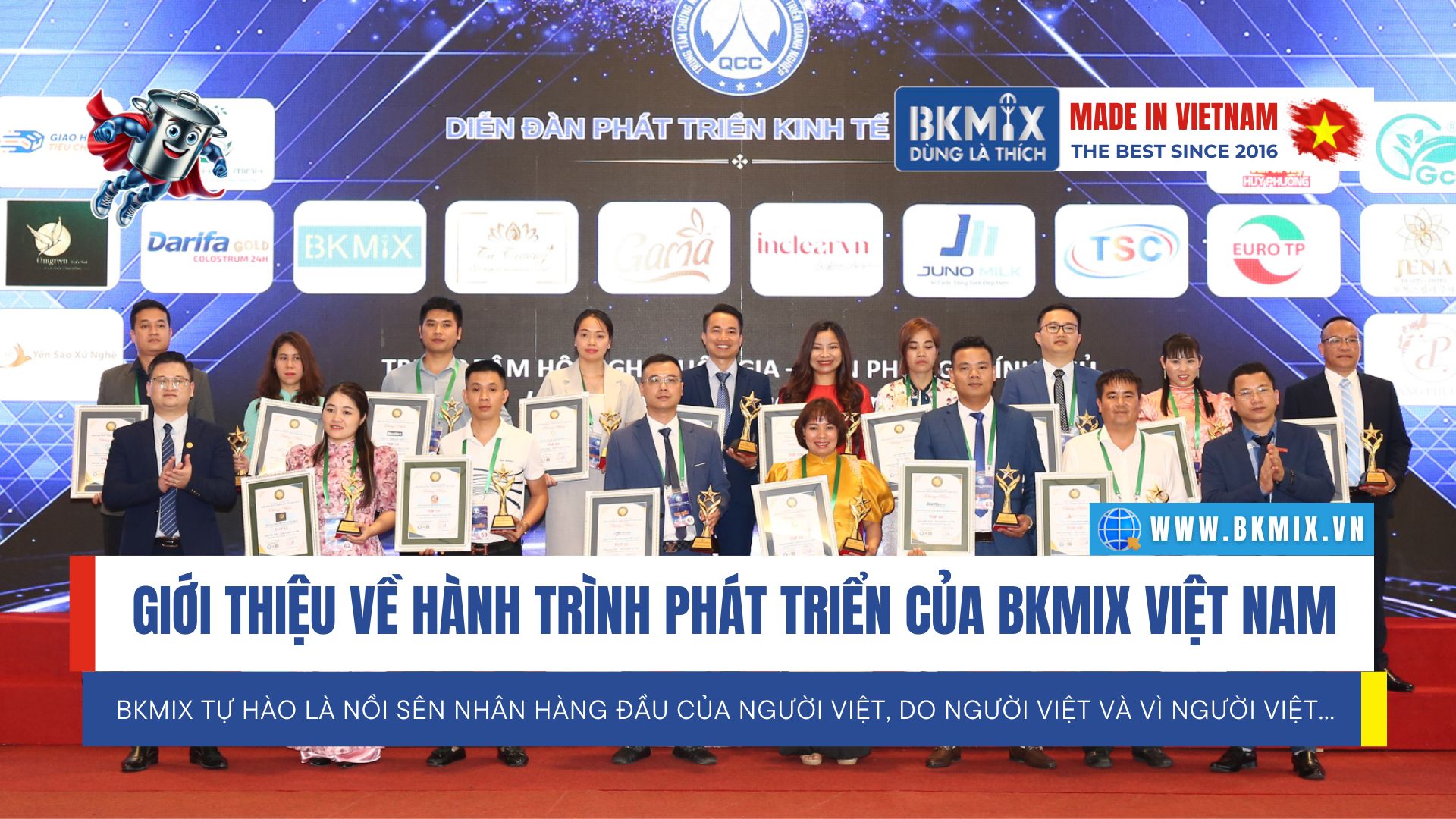 Giới Thiệu Về Hành Trình Phát Triển Của BKMIX Việt Nam