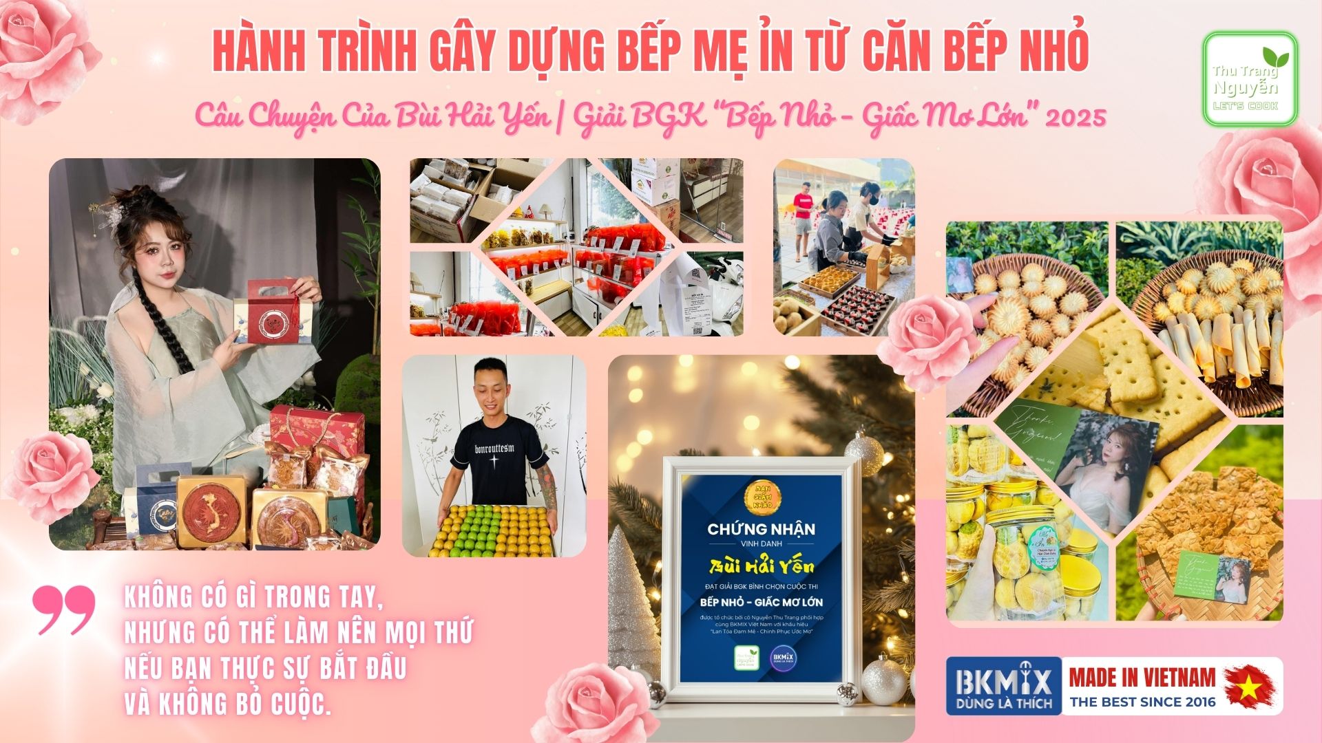 Hành Trình Gây Dựng Bếp Mẹ Ỉn Từ Căn Bếp Nhỏ Của Bùi Hải Yến Hành Trình Gây Dựng Bếp Mẹ Ỉn Từ Căn Bếp Nhỏ Của Bùi Hải Yến