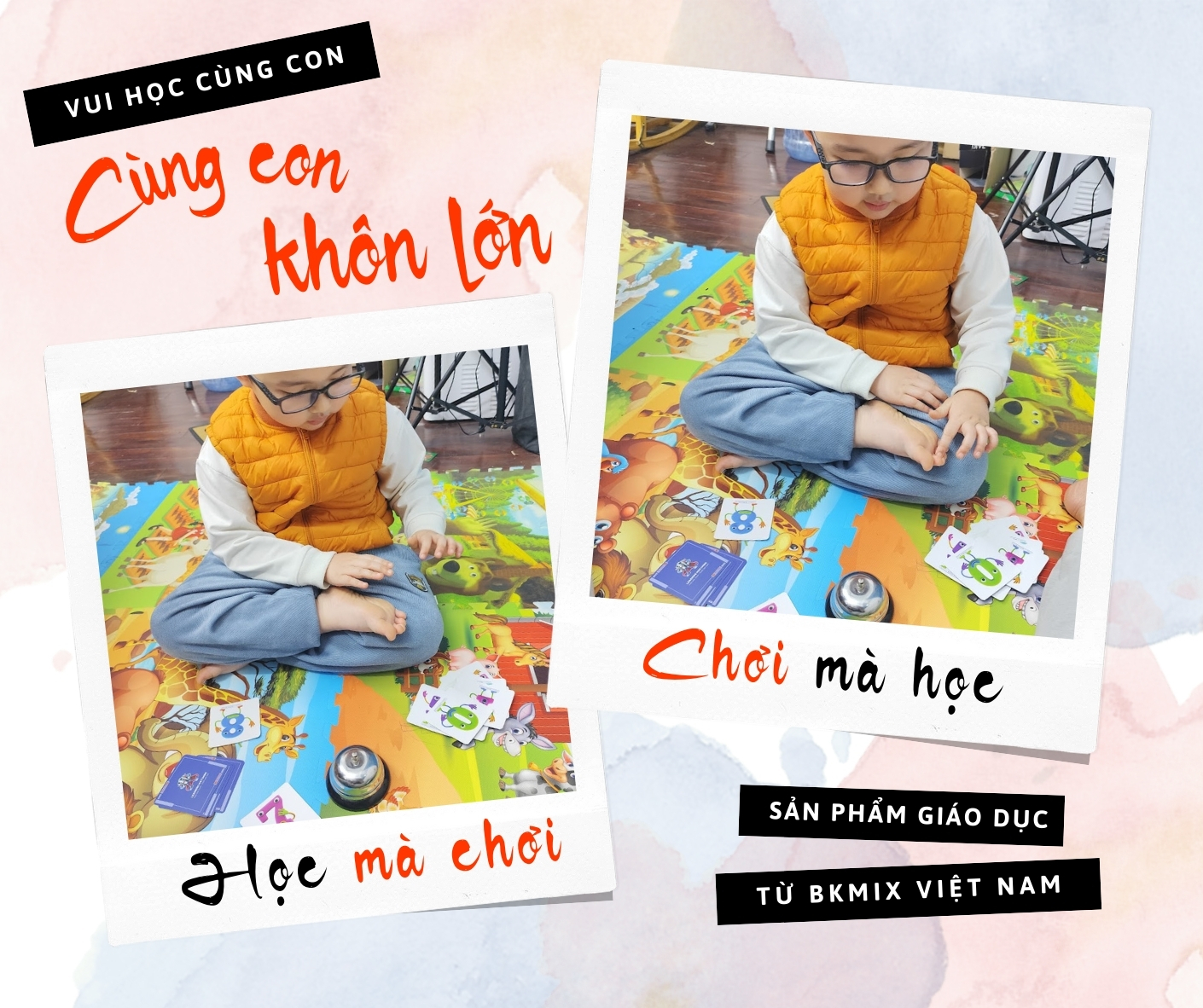 Khám Phá Bộ Thẻ 10 Cặp Số Learning Matching Từ BKMIX