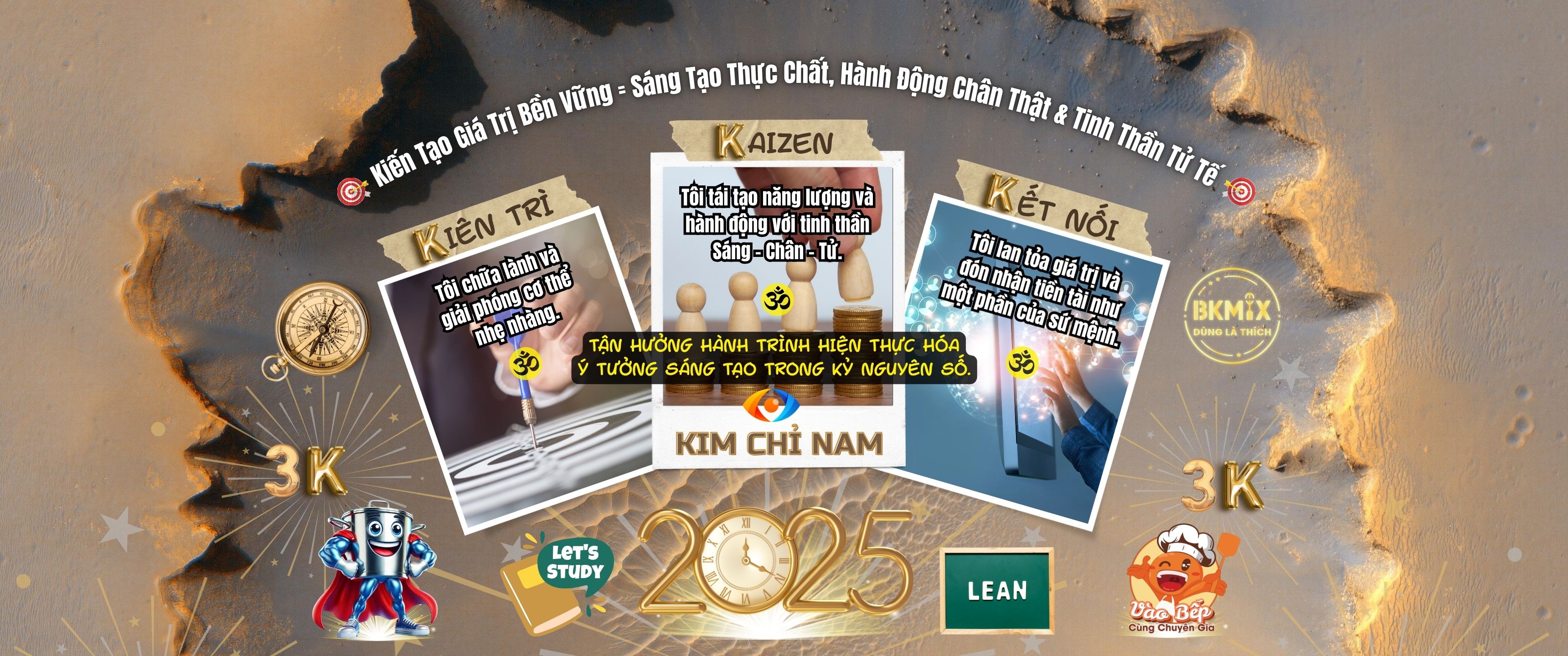 Kim chỉ nam 2025 của Mr Cẩn BKMIX