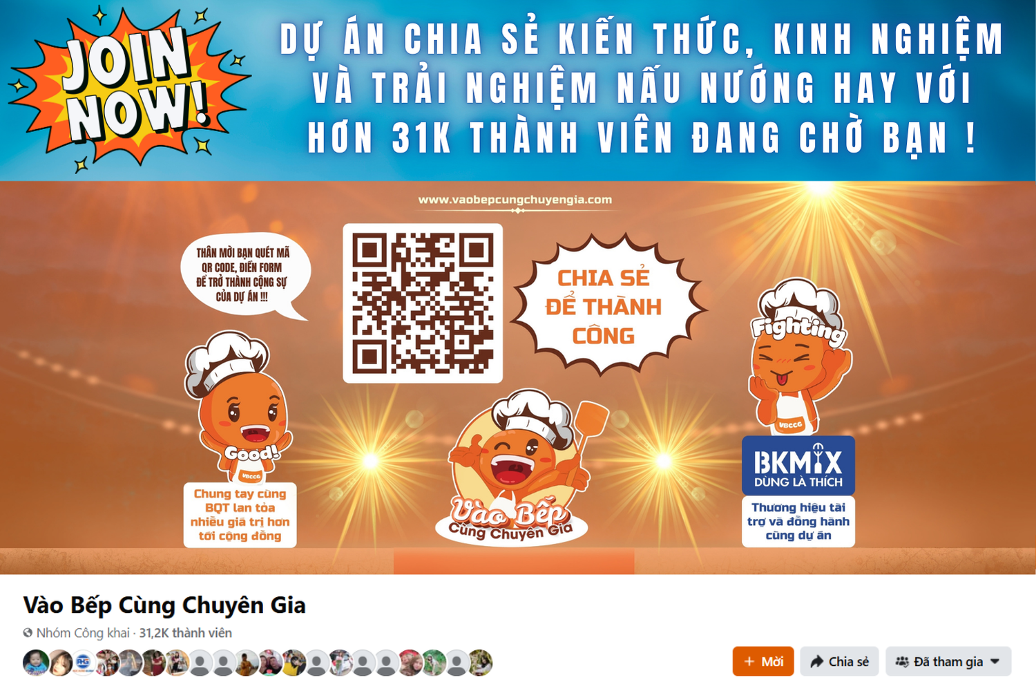 Group Vào Bếp Cùng Chuyên Gia