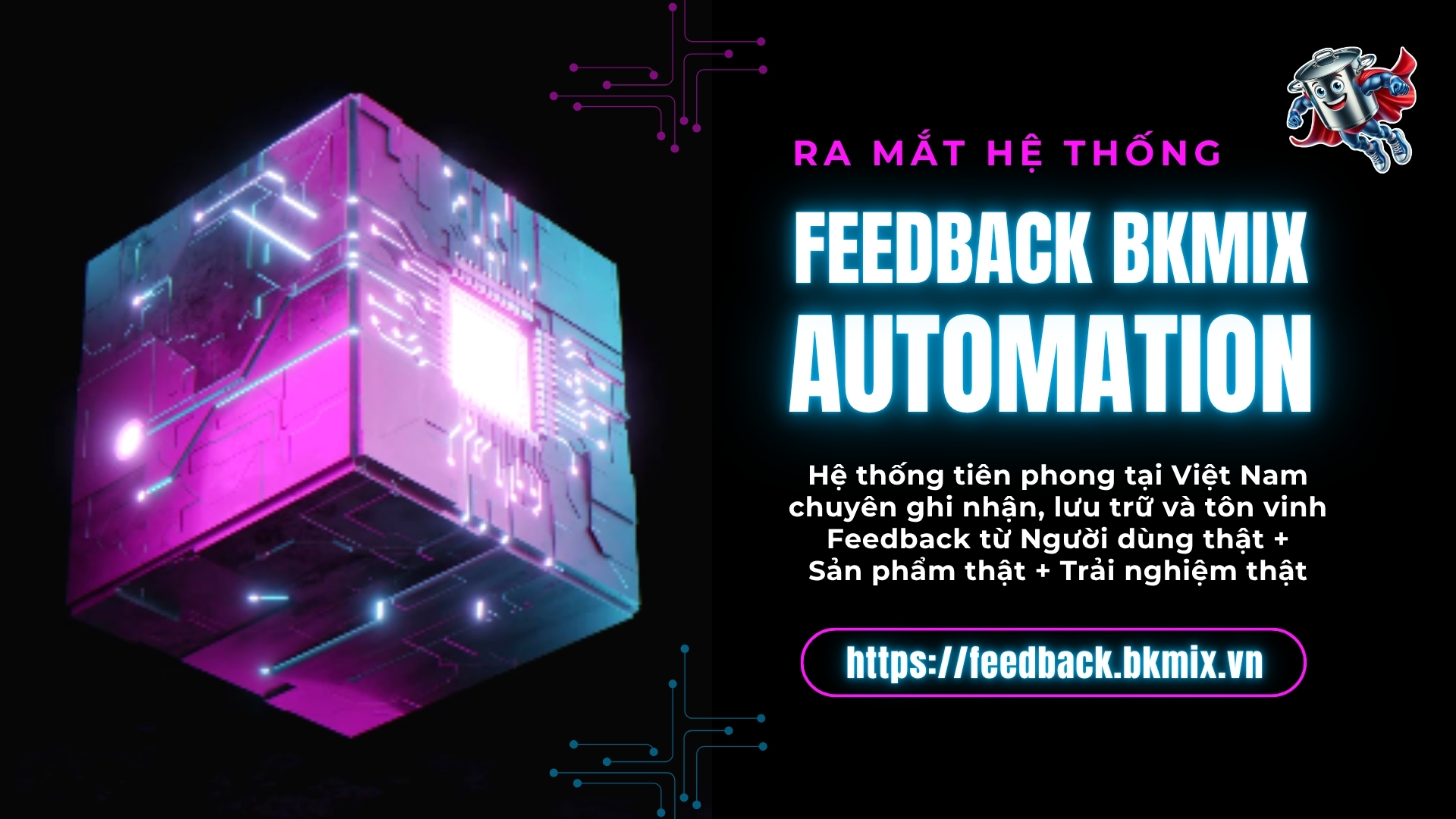 Hệ thống Feedback BKMIX Automation Hệ thống Feedback BKMIX Automation