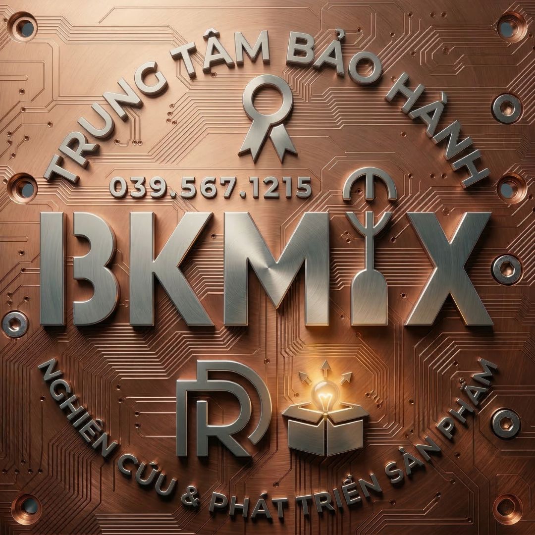 Logo R&D BKMIX Center - Trung T&acirc;m Bảo H&agrave;nh, Nghi&ecirc;n Cứu V&agrave; Ph&aacute;t Triển Sản Phẩm của BKMIX