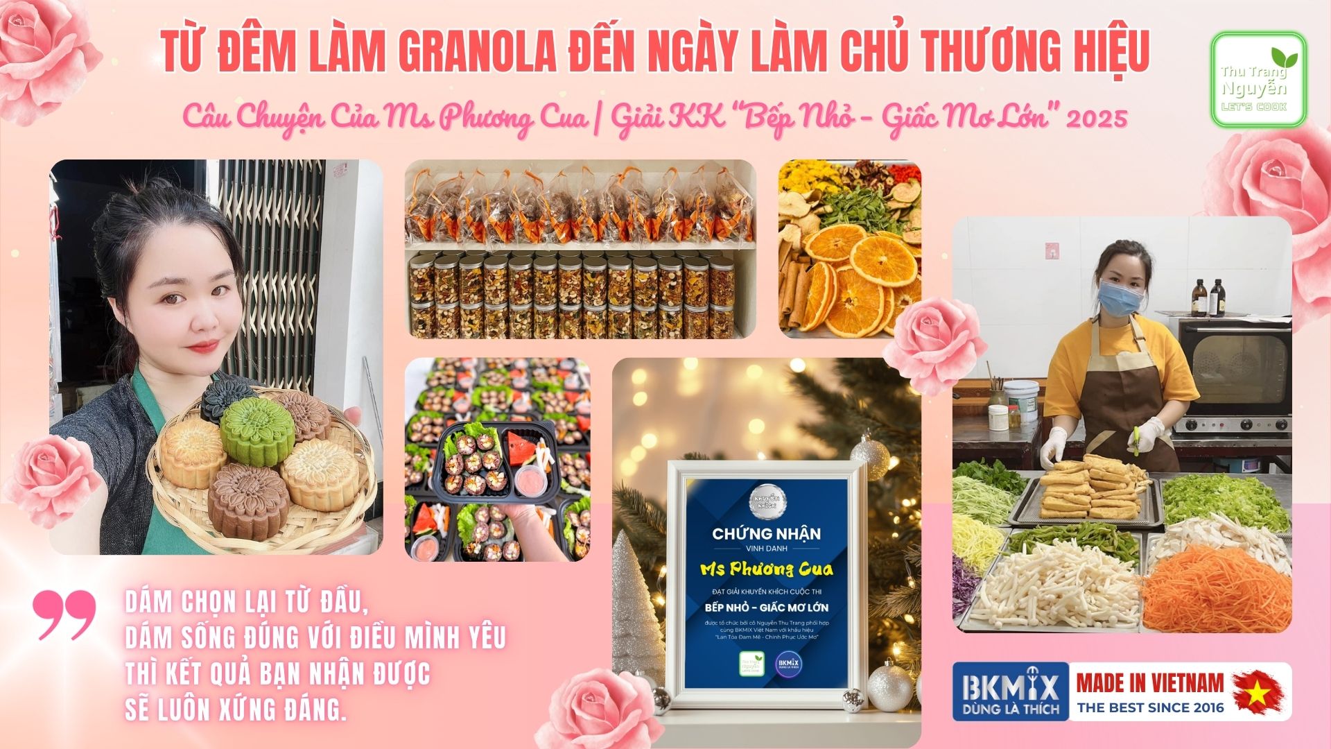 Từ Đêm Làm Granola Đến Ngày Làm Chủ Thương Hiệu – Ms. Phương Cua Từ Đêm Làm Granola Đến Ngày Làm Chủ Thương Hiệu – Ms. Phương Cua
