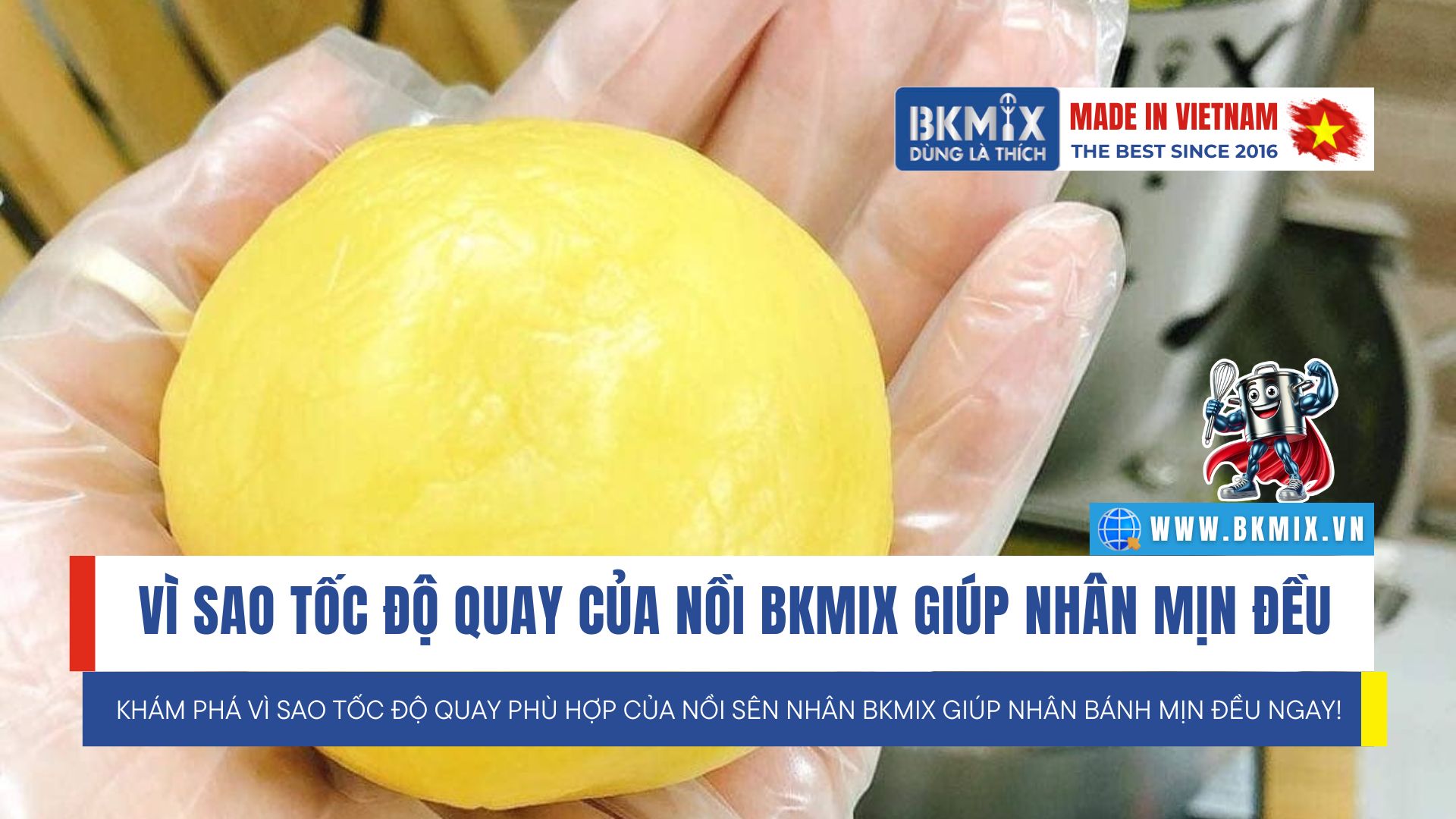 Vì sao tốc độ quay của nồi sên nhân BKMIX giúp nhân mịn đều ??? Vì sao tốc độ quay của nồi sên nhân BKMIX giúp nhân mịn đều ???