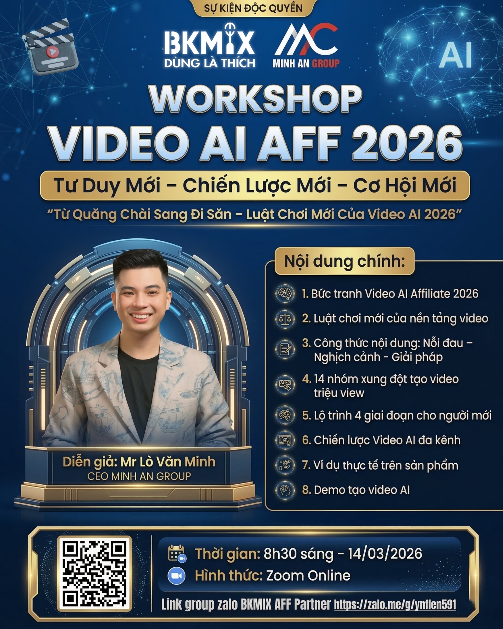 Nội dung ch&iacute;nh của Workshop