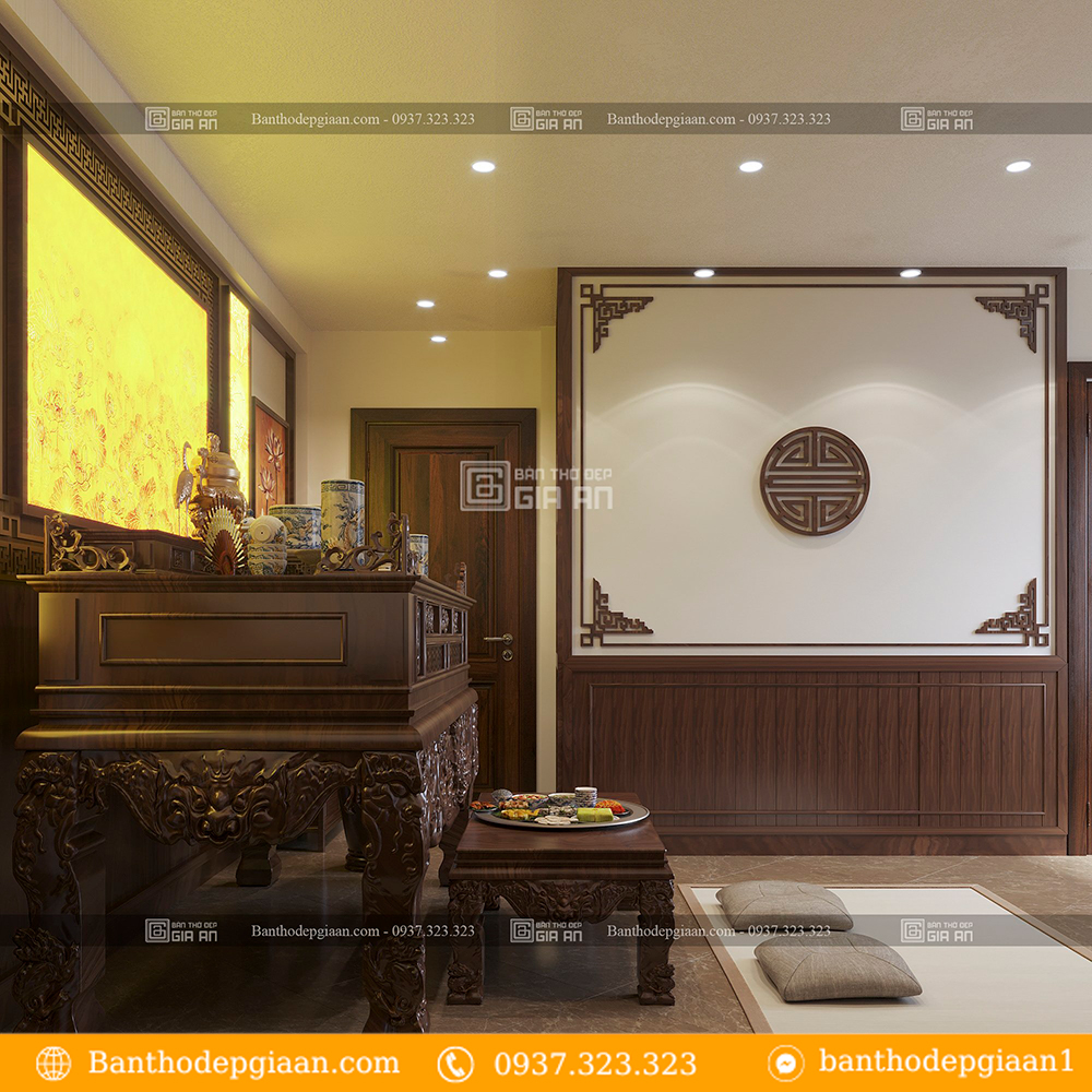 Nguyên tắc để thiết kế phòng thờ hợp phong thủy