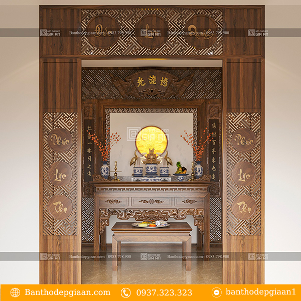500+ mẫu phòng thờ đẹp chuẩn phong thủy 