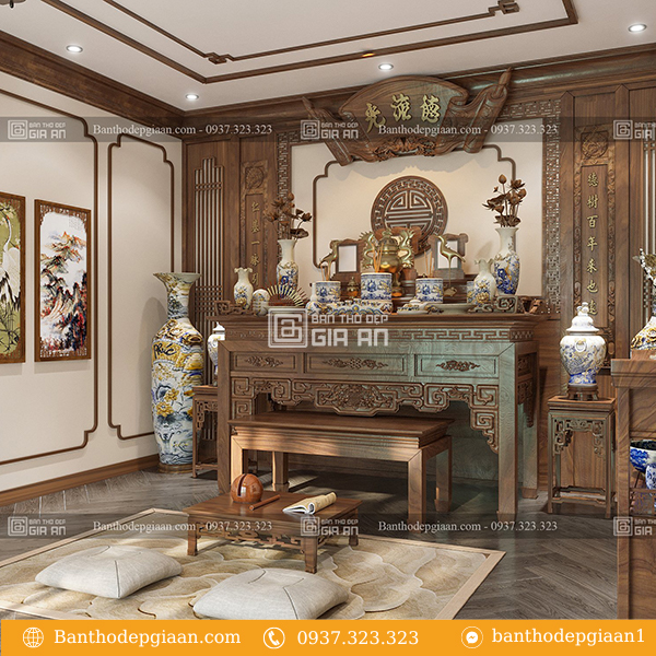 Mẫu Phòng Thờ Đẹp Hiện Đại: Gợi Ý Thiết Kế Cho Không Gian Thờ Cúng Trang Nghiêm