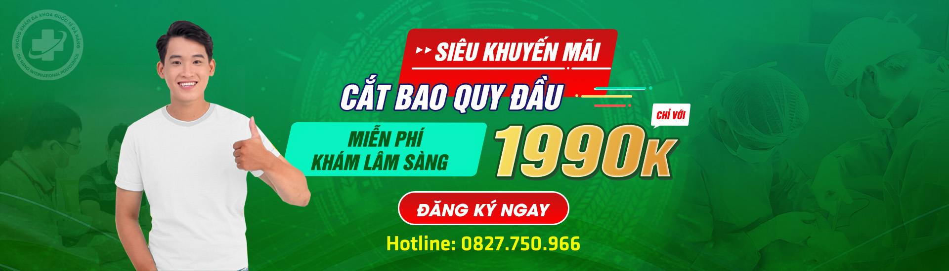 Ưu đãi cắt bao quy đầu ở Đà Nẵng