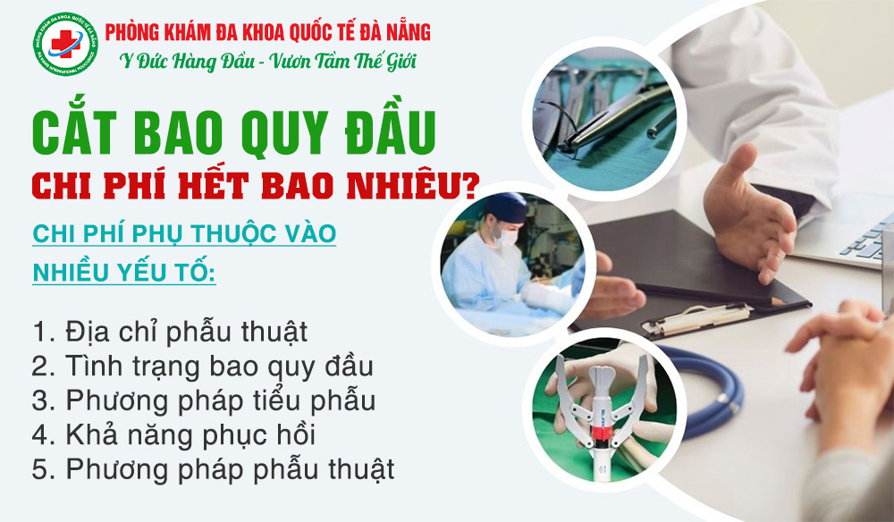Chi phí cắt bao quy đầu ở Đà Nẵng