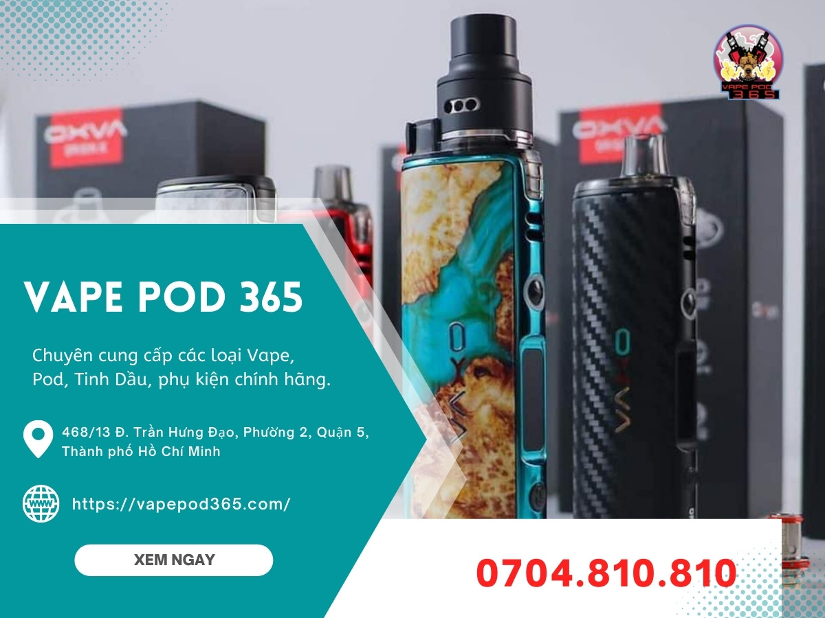 Giới thiệu Vape Pod 365