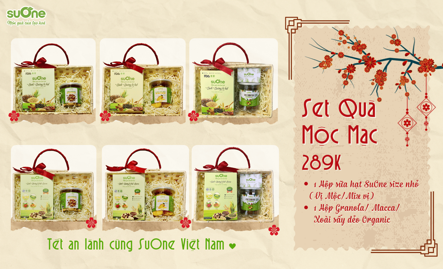 Set quà Tết Mộc Mạc 289