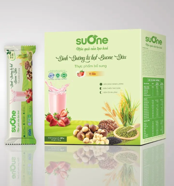 Sữa hạt dinh dưỡng Vị Dâu 420g