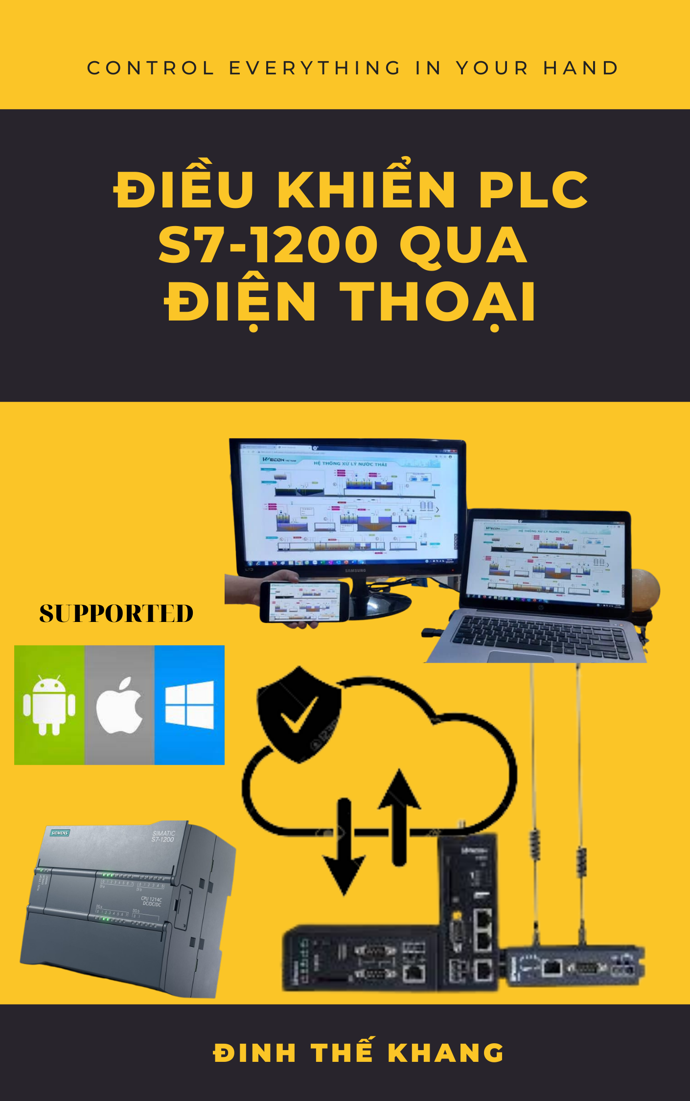 NHẬN SÁCH ĐIỀU KHIỂN  PLC S71200 QUA ĐIỆN THOẠI